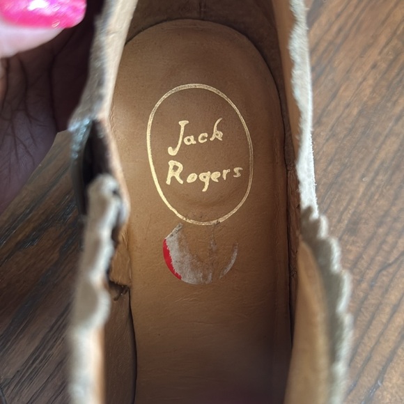 Jack Rogers Marianne suede ankle booties women’s size 10 - Picture 6 of 8
